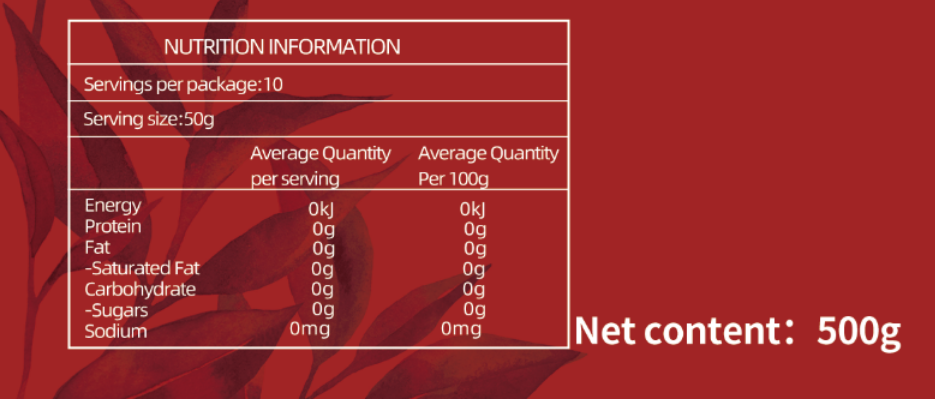 Da Hong Pao Oolong Tea (500g)