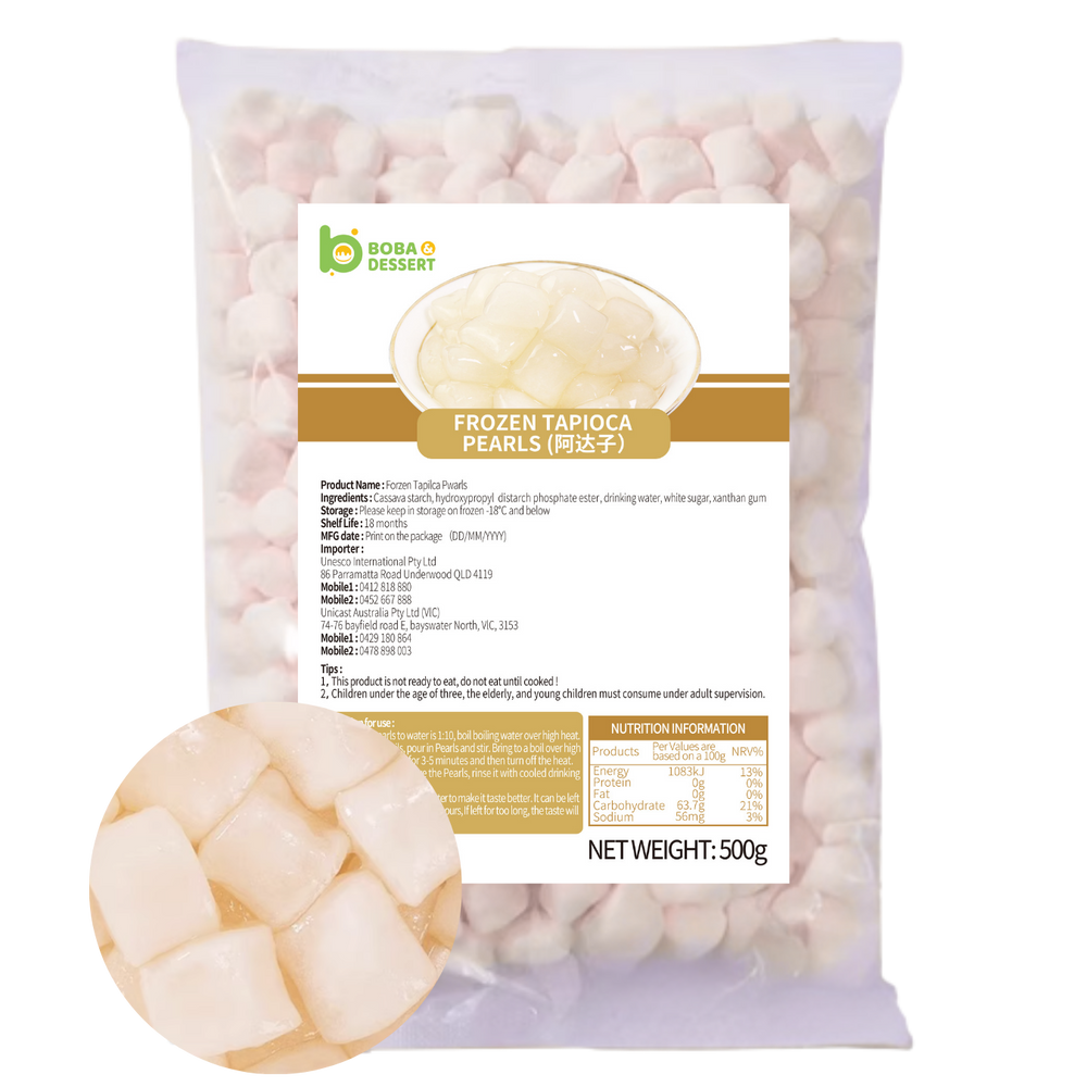 Frozen TAPIOCA PEARLS （阿达子）(500g) - Mel Metro only