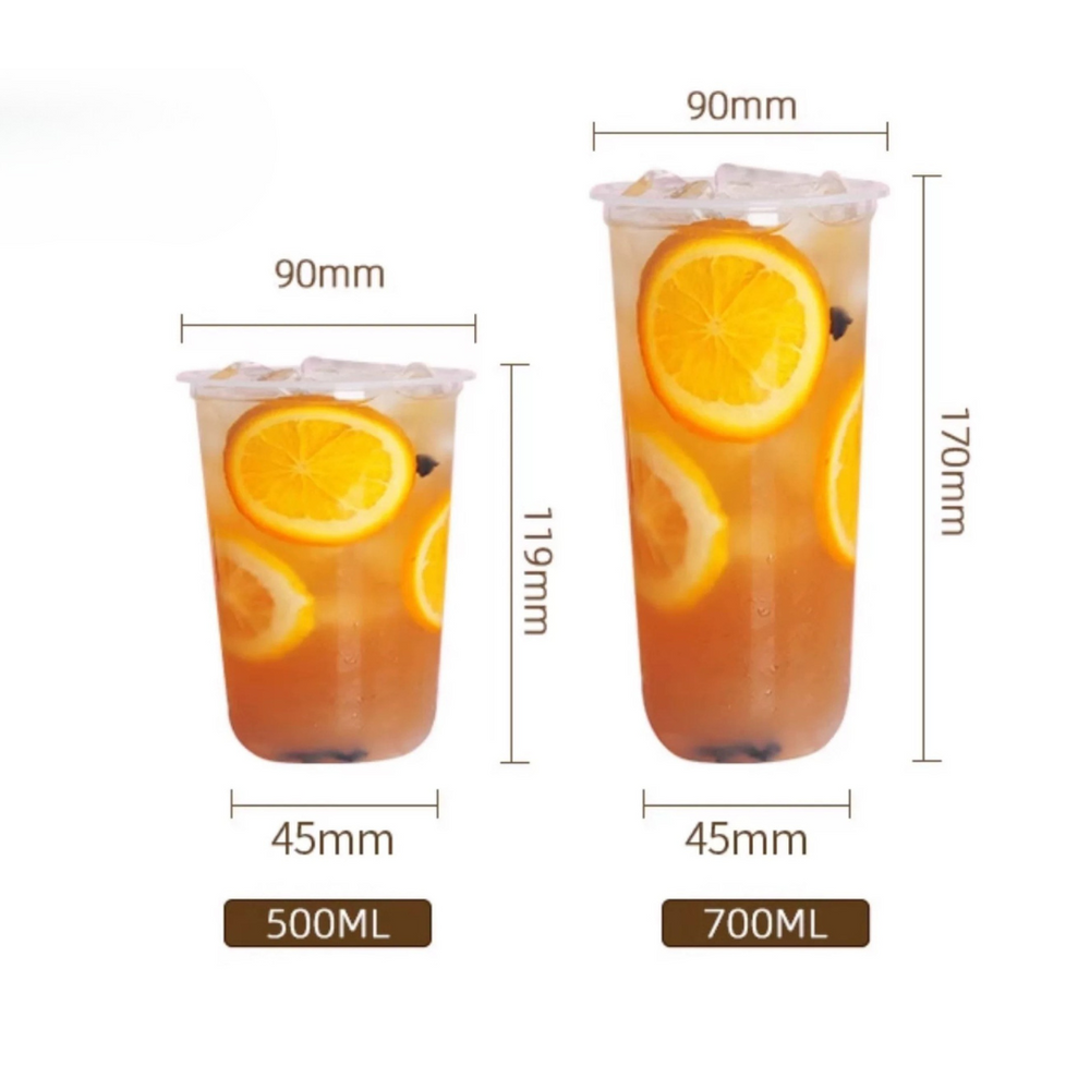 PP 90mm U500cc or U700cc FROSTED Cup