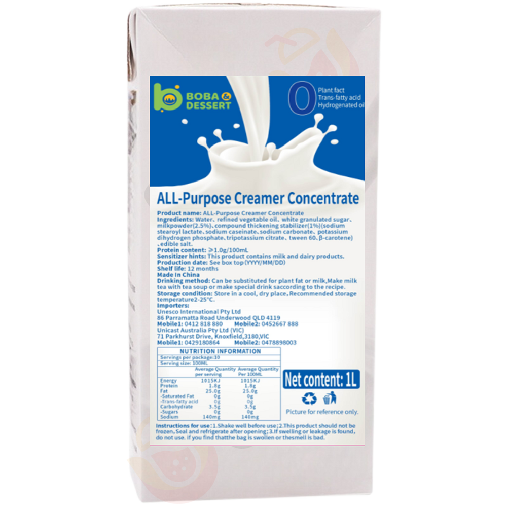 ALL-Purpose Creamer Concentrate 1L