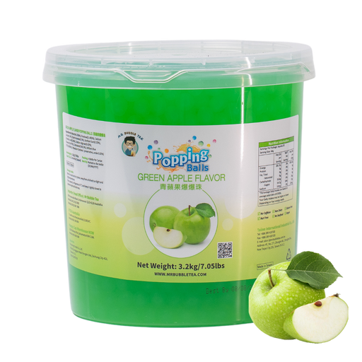 Green Apple Flavor Popping Balls(3.2kg)