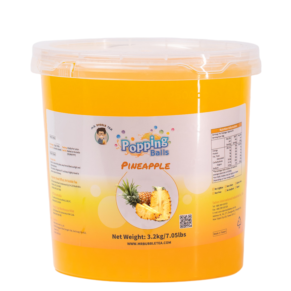 Pineapple Flavor Popping Balls(3.2kg)