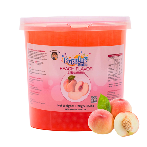 Peach Flavor Popping Ball (3.2kg)