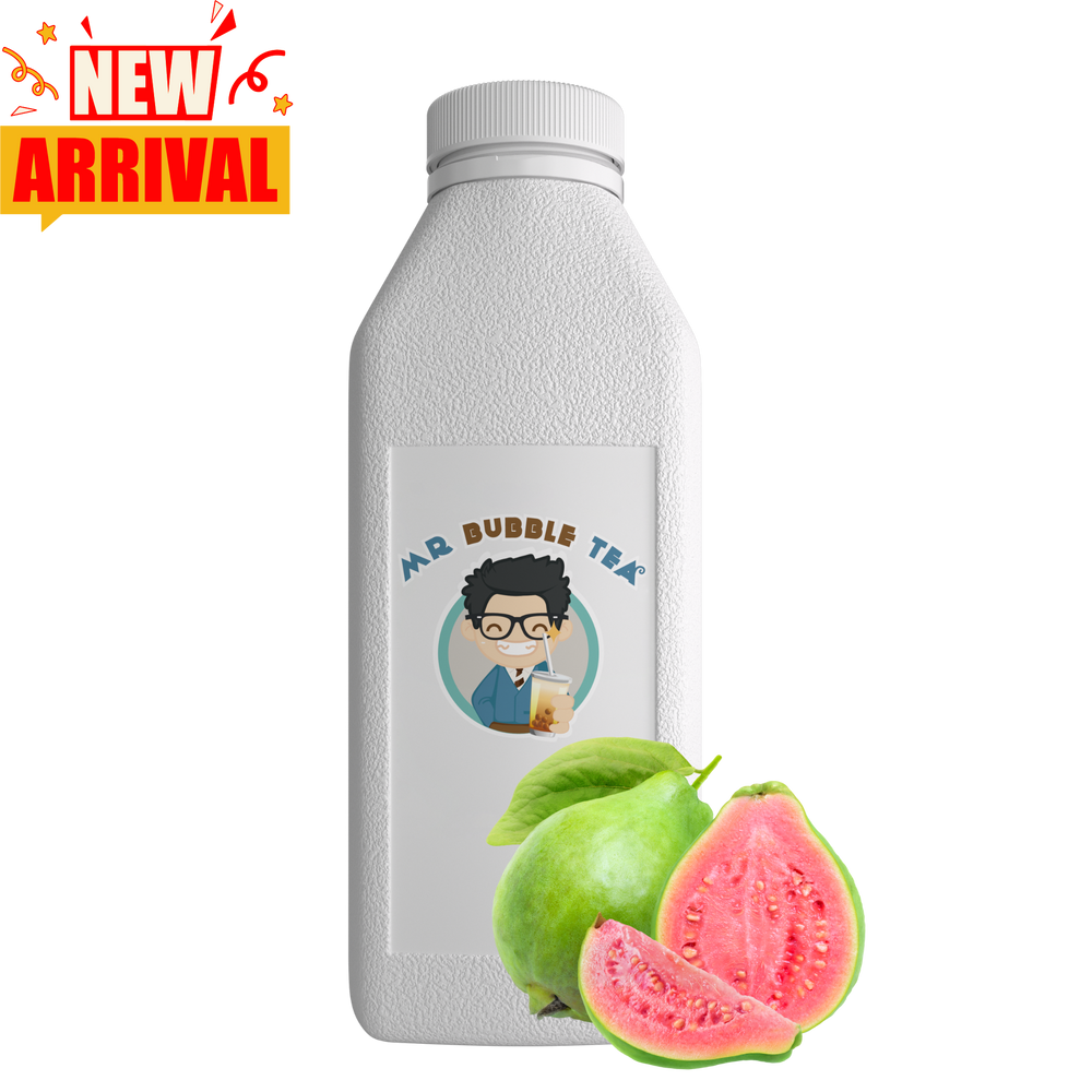 Red Guava Flavor Syrup with Pulp (1.1kg)