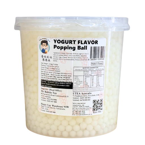 Yogurt Flavour Popping Ball (3.2kg)