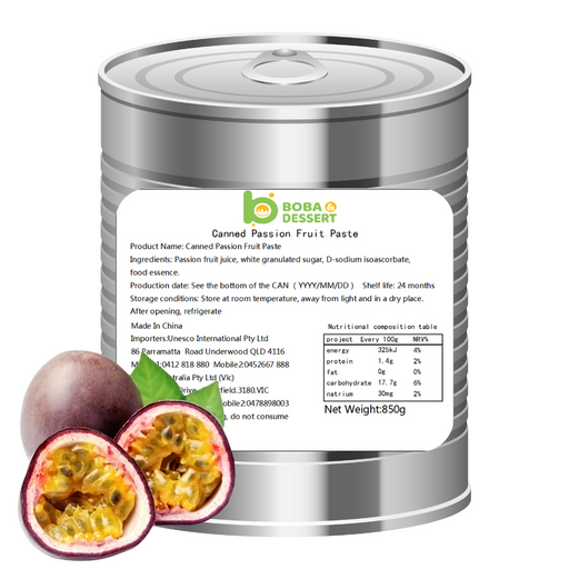Canned Passionfruit Paste(Pulp)（850g）