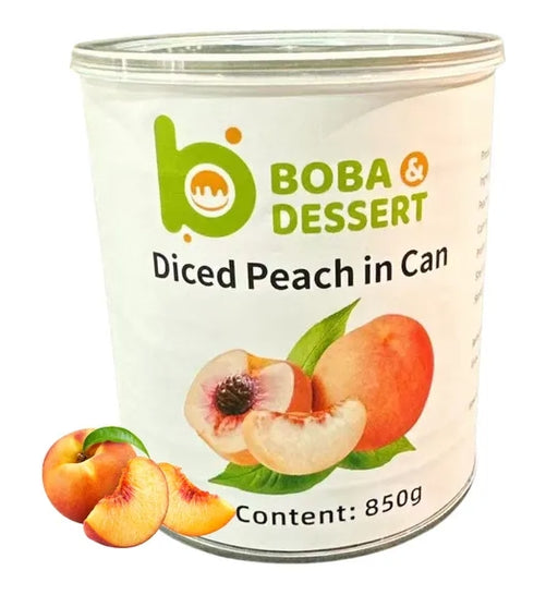 Diced Peach Can 850g