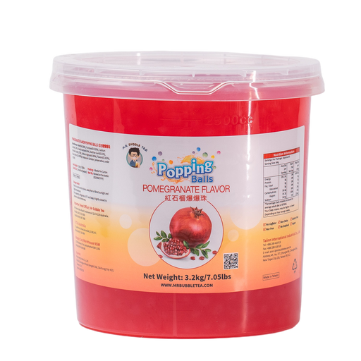 Pomegranate Flavor Popping Ball (3.2kg)