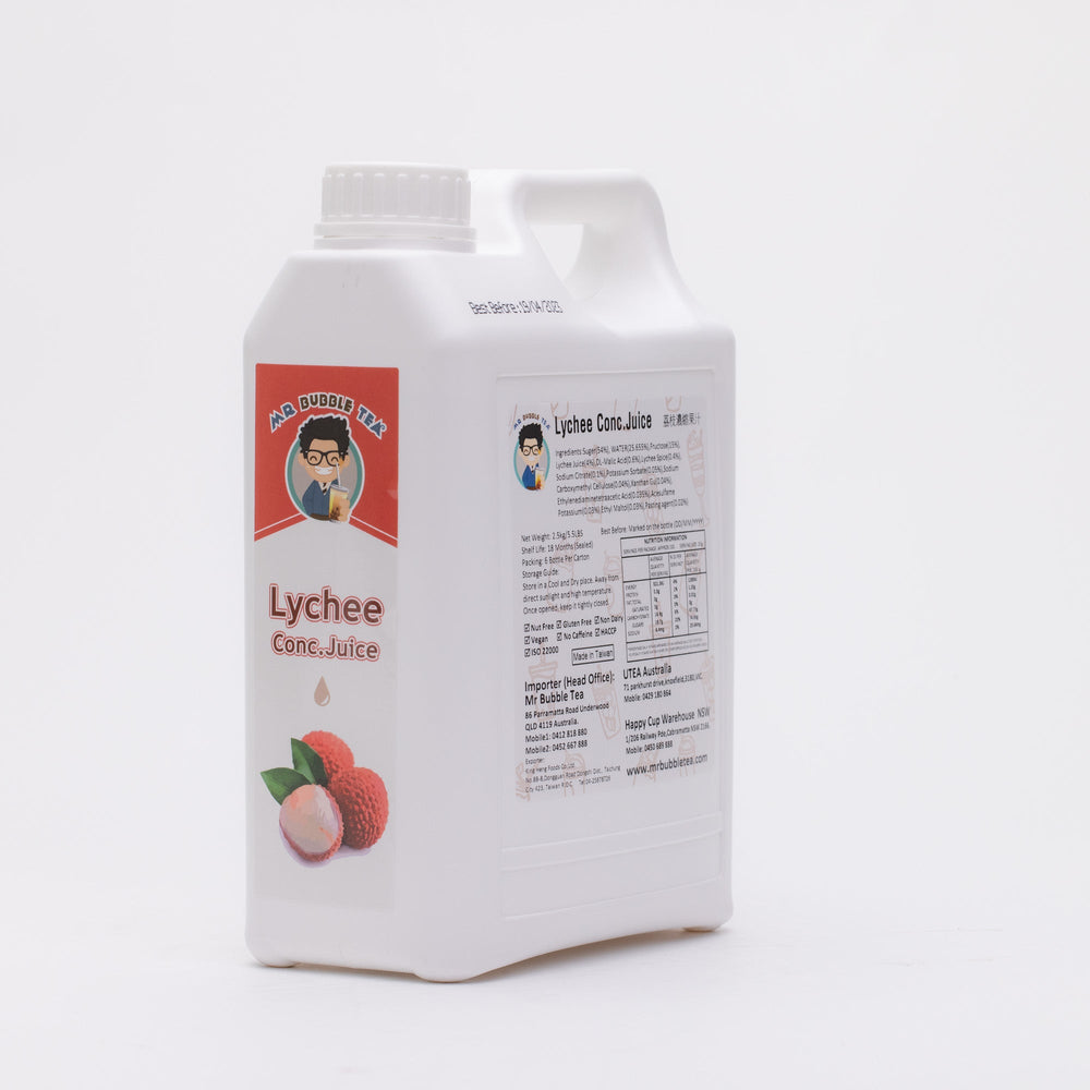 TC Lychee Flavor Concentrated Syrup (2.5kg or 2.1L)