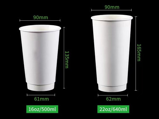 Double Wall Paper Cup (16oz/22oz)